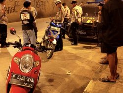 Polsek Cikbar Lakukan Operasi Keamanan di Bawah Flyover Wanasari, Untuk Antisipasi Kejahatan