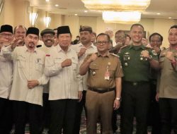 Pj. Wali Kota Bekasi Bersama Tokoh Pemuka Agama Deklarasi Pemilukada Aman dan Damai