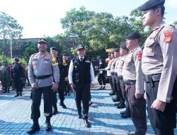 Ini Pesan Pj Bupati Bekasi Pada Apel Gelar Pasukan Operasi Lilin 2023