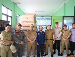 TEGAS PENGAMANAN PEMILU HARUS MAKSIMAL. Pj Wali Kota Bekasi Pimpin Apel Pasukan