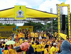 Kampanye Akbar DPD Golkar Jawa Barat Di Kab. Bekasi Dihadiri Gibran Massa Membludak