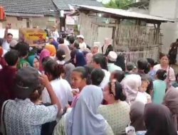 Warga Pulo Bambu Karang Bahagia di Goyang Gemoy Bersama BRILIAN