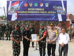 Desa Karangmukti Kecamatan Karang Bahagia di Jadikan Tempat Pembukaan TMMD ke 119 Tahun 2024