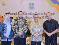 Pj. Wali Kota Bekasi Buka Rakor dan Seminar Peningkatan Kapasitas Camat dan Lurah