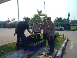 Tiga SPBU Di Lakukan Pengecekan Polsek Cibarusah Jelang Mudik Lebaran