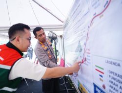 Tinjau Jalan Toll Cimanggis-Setu, Kapolres Metro Bekasi Bekasi Pastikan Siap Dipakai Jalur Mudik
