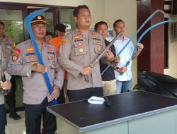 Polsek Tarumajaya Pulangkan 12 Bocah Hendak Tawuran 2 Di jadikan Tersangka