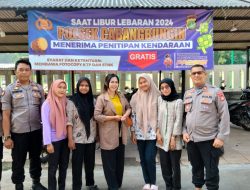 Polsek Cabangbungin Serahkan Sepeda Motor Yang Di Titipkan Saat Mudik Lebaran