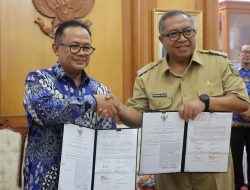 Pemkot Bekasi Bersama Pemkab Sukabumi Tandatangani Kesepakatan Bersama Peningkatan Pelayanan Publik dan Pengembangan Perekonomian