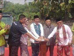 Groundbreaking Perbaikan Jembatan Cipamingkis Diresmikan Pj Bupati Bekasi