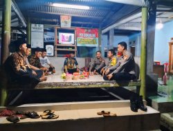 Pejabat Utama Polres Metro Bekasi, Kunjungi ke Pos Kamling