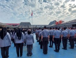 Bangun Disiplin dan Kekompakan, Lapas Kelas IIA Bekasi Rutin Apel Pagi