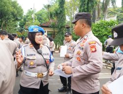 Bid Propam Polda Metro Jaya lakukan Penegakan Disiplin Personil Polres Metro Bekasi