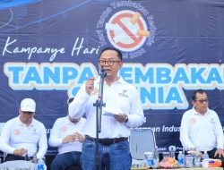 Pj. Wali Kota Bekasi Semarakan Hari Tanpa Tembakau Sedunia di Area CFD