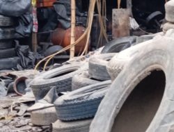 kompresor Pengisian Angin Meledak Pemilik Bengkel Meregang Nyawa