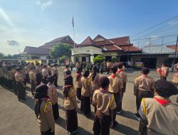 Pramuka Saka Bhayangkara Cikarang Timur Gelar Pengembaraan Wings Tapak Merah