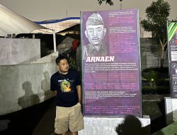 Karyanya Terpampang di Gedung Juang 45. Pembuat Lukisan Wajah Arnaen Akan Tempuh Jalur Hukum