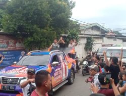 Ratusan Warga Sambut Pahlawan Sepakbola Bekasi, Muhamad Zahaby Gholy
