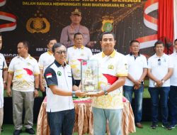 Kapolres Metro Bekasi Pimpin Lomba Kicau Mania Piala Kapolres dalam Rangka Hari Bhayangkara Ke-78