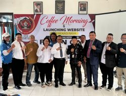 Hadiri Coffee Morning PWI Bekasi Raya, Pj.Wali Kota Resmikan Website pwibekasiraya.or.id