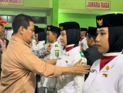 Menjadi Pasukan Pengibar Bendera Hut Kemerdekaan RI Ke 79 Tahun, Gadis Belia Harumkan Kab Bekasi