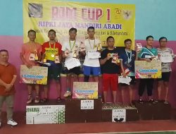 Memperingati HUT RI Ke 79 Dan Hari Jadi Kabupaten Bekasi Ke 74 PT. Rifky Jaya Mandiri Abadi Adakan Turnamen RJM Cup 1