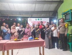 Bersama Warga Perum Graha Cikarang, Polsek Cikarang Timur Geosr Ngopi Kantibmas