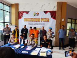 Polres Metro Bekasi Ungkap Kasus Tindak Pidana Kejahatan Jaminan Fidusia dan Penggelapan