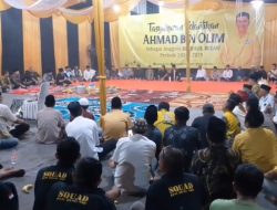 Usai di Lantik Ribuan Pendukung Ahmed bin Olim Sukuran dan Doa Bersama