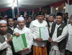 Ratusan Ulama se-Kota Bekasi Datangi Kediaman Tri Adhianto, Siap Menangkan Paslon RIDHO