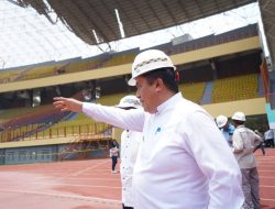 Langkah Pemkab Tangani Kerusakan Stadion Wibawa Mukti Akibat Angin Puting Beliung