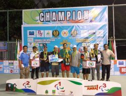 Turnamen Keempat Pelti Kabupaten Bekasi Dapat Apresiasi dari Klub Tenis