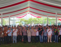 Simulasi Pemungutan dan Penghitungan Suara Pilkada Setentak Tahun 2024,di Lakukan Kpud Kab Bekasi