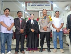 Rayakan Natal Lebih Awal,Polsek Tarumajaya Lakukan Pengamanan di Tiga Gereja