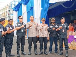 Polsek Tarumajajaya Gandeng Warga dan Forkopimcam Amankan Gereja Jelang Misa Natal,