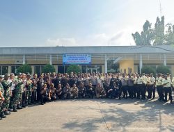 Polsek Cikbar Lakukan Apel Jelang Mai Day Bersama Security Kawasan Industri MM 2100