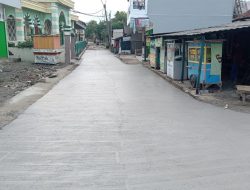 Jalan Layak dan Jadi Percontohan Desa Lain Nampak di Desa Mekarmukti