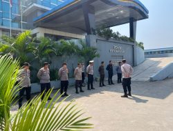 Polsek Cikarang Pusat Kawal Aksi Demo HMI