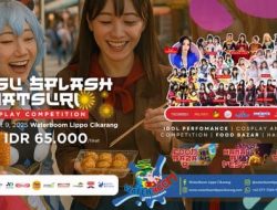 Segera bergabung dalam keseruan Natsu Splash Matsuri dan Natsu Splash Matsuri Sajian Budaya Jepang dalam Kampanye SAPTA RASA di WaterBoom Lippo Cikarang