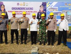 Wakapolres Metro Bekasi Hadiri Peresmian dan Groundbreaking SPPG Polri Terpusat Secara Virtual