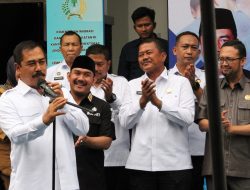 Menteri Imigrasi dan Pemasyarakatan, Agus Andrianto Salurkan 2.500 Paket Bantuan Sosial bagi Korban Banjir di Lapas Cikarang