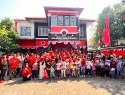 Apel Bersama dan Adakan Berbagai Lomba di Lakukan DPC PDIP  Rayakan Kemerdekaan RI ke 80