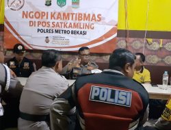 Polsek Serang Baru Gelar Ngopi Kamtibmas, Jalin Silaturahmi dengan Warga