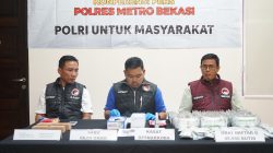 Kasat Narkoba Polres Metro Bekasi Pimpin Langsung Tangkap Pelaku Narkoba Amankan 66 Gram Sabu dan 45 Ribu Pil Terlarang