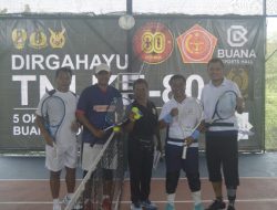 Bertajuk Semangat Sportivitas dan Persaudaraan Menyala di Bekasi,Buana Sport Hall Gelar Turnamen Tenis HUT TNI ke-80