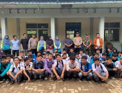 Ajak Pelajar Jauhi Hoaks, Tawuran dan Narkoba di Sampaikan Kapolsek Setu