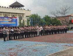 Polres Metro Bekasi Bersama Porkopinda Kab Bekasi Gelar Apel Pengamanan Pergantian Tahun Baru 2026