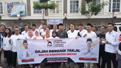 DPD PSI Kabupaten Bekasi Berbagi Keberkahan Ramadhan dengan Bagikan Ratusan Paket Takjil Gratis