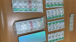 Dua Pria Terduga Pengedar Obat Keras Diamankan Tim Opsnal Polsek Cikarang Utara