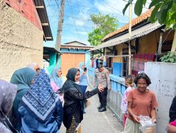 Kapolres Pimpin Langsung Operasi Senyap Sikat Peredaran Narkoba Kampung Kavling